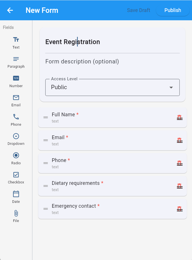 Form Builder